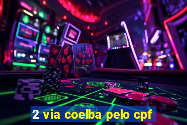 2 via coelba pelo cpf